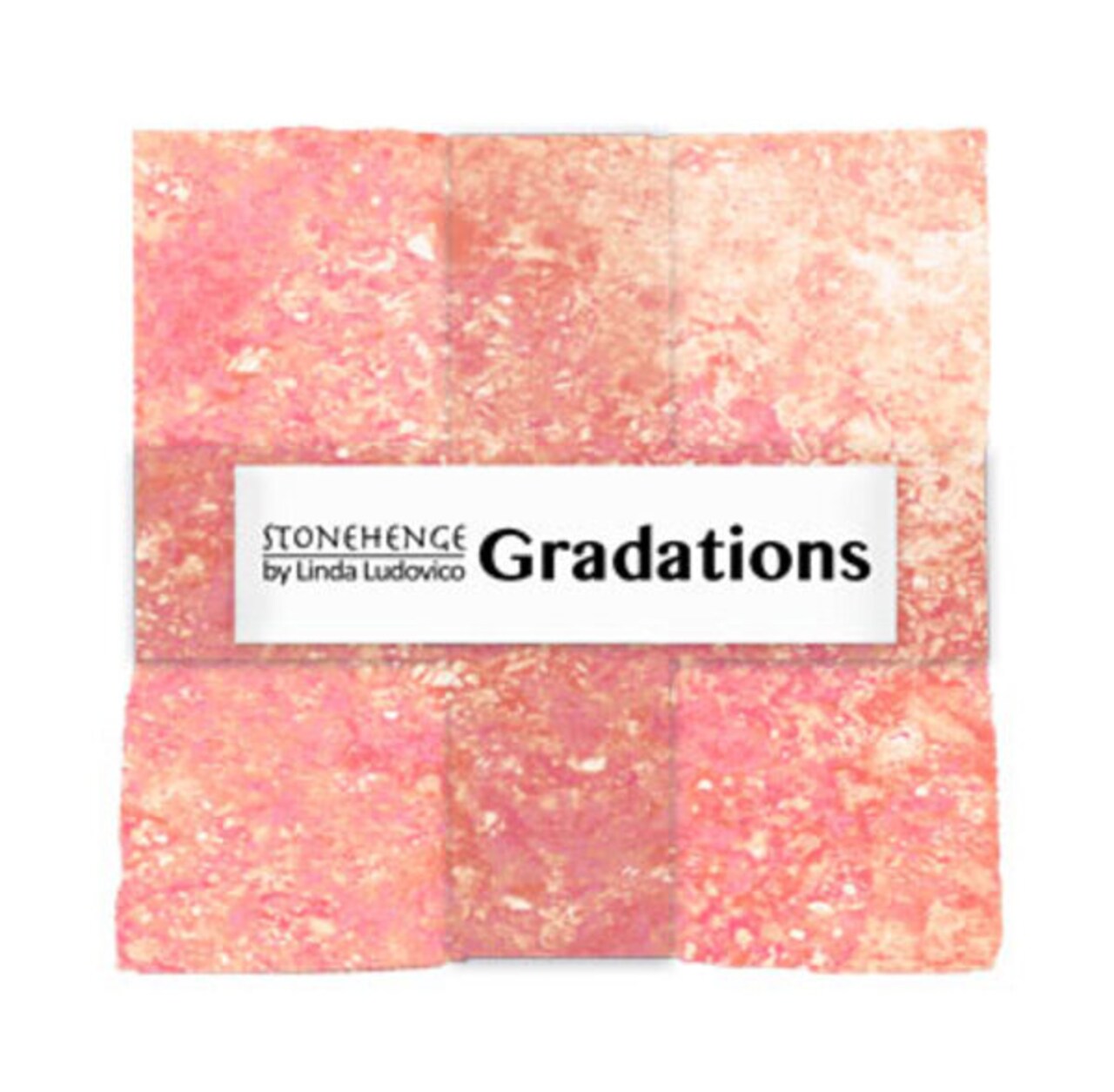 Stonehenge Gradations 10" Square Pack (Layer Cake) in Marrakech by Linda Ludovico for Northcott (TGRAD42-24)